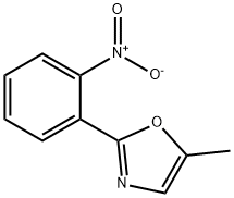 5-Methyl-2-(2-nitrophenyl)oxazole 구조식 이미지