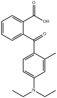 2-[4-(diethylamino)-2-methylbenzoyl]benzoic acid            Structure