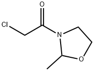 Oxazolidine, 3-(chloroacetyl)-2-methyl- (9CI) Structure