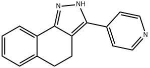 4,5-DIHYDRO-3-(4-PYRIDINYL)-2H-BENZ(G)-INDAZOLE, 99 Structure