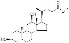 Methyl 7-Deoxycholate-d5 Structure