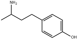rac 4-(3-Aminobutyl)phenol Structure
