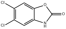 5,6-dichlorobenzoxazol-2(3H)-one Structure