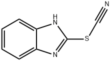 티오시안산,1H-벤즈이미다졸-2-일에스테르(9CI) 구조식 이미지