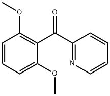 2-(2,6-DIMETHOXYBENZOYL)PYRIDINE Structure
