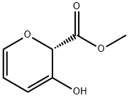 2H-Pyran-2-carboxylicacid,3-hydroxy-,methylester,(2S)-(9CI) 구조식 이미지