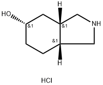 (3aS,5S,7aR)-octahydro-1H-isoindol-5-ol hydrochloride Structure