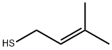 3-Methyl-2-buten-1-thiol Structure