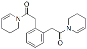 1,1'-[1,2-Phenylenebis(1-oxo-2,1-ethanediyl)]bis(1,2,3,4-tetrahydropyridine) Structure