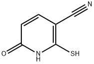 3-Pyridinecarbonitrile, 1,6-dihydro-2-mercapto-6-oxo- (9CI) Structure