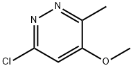 6-CHLORO-4-METHOXY-3-METHYLPYRIDAZINE Structure