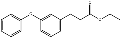 3-(3-PHENOXY-PHENYL)-PROPIONIC ACID ETHYL ESTER Structure