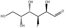 3-DEOXY-3-FLUORO-D-GALACTOSE Structure