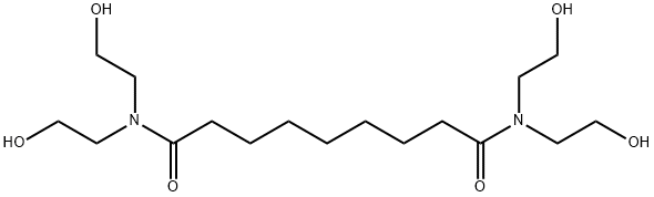 N,N,N',N'-tetrakis(2-hydroxyethyl)nonanediamide Structure