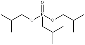 비스(2-메틸프로필)(2-메틸프로필)포스포네이트 구조식 이미지