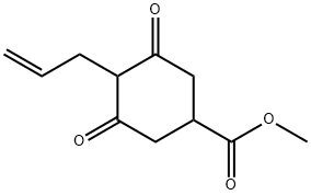 METHYL 4-ALLYL-3 5-DIOXO-1-CYCLOHEXANE-& 구조식 이미지