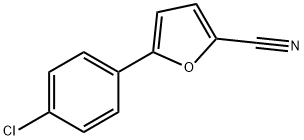 5-(4-Chlorophenyl)-2-furonitrile Structure