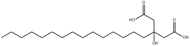 3-Pentadecyl-3-hydroxyglutaric acid Structure