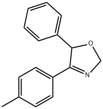 2,5-Dihydro-4-(4-methylphenyl)-5-phenyloxazole Structure