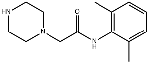 N-(2,6-Diphenylmethyl)-1-piperazine acetylamine 구조식 이미지