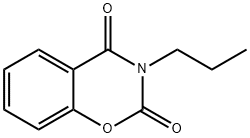 2H-1,3-Benzoxazine-2,4(3H)-dione, 3-propyl- Structure