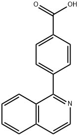 4-(Isoquinolin-1-yl)benzoic acid Structure