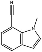 1H-Indole-7-carbonitrile,1-methyl- Structure