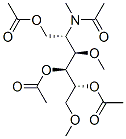 2-(Acetylmethylamino)-1-O,4-O,5-O-triacetyl-3-O,6-O-dimethyl-2-deoxy-D-glucitol 구조식 이미지