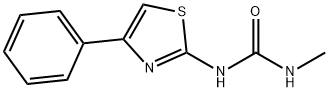 1-Methyl-3-(4-phenylthiazol-2-yl)urea Structure