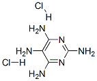 2,4,5,6-Tetraaminopyrimidine dihydrochloride  Structure