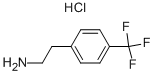 2-(4-트리플루오로메틸-페닐)-에틸아민염산염 구조식 이미지