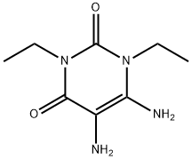 1,3-DIETHYL-5,6-DIAMINOURACIL 구조식 이미지