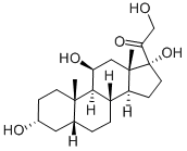 TETRAHYDROCORTISOL Structure