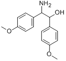 2-아미노-1,2-비스(4-메톡시페닐)에탄올 구조식 이미지