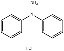 1,1-디페닐하이드라진 수화염화물 구조식 이미지