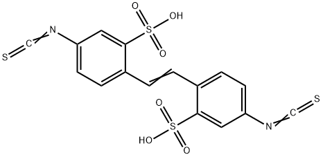 4,4'-DIISOTHIOCYANATOSTILBENE-2,2'-DISULFONIC ACID 구조식 이미지