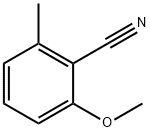 2-METHOXY-6-METHYLBENZONITRILE Structure