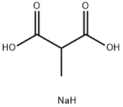 Propanedioic acid, 2-Methyl-, disodiuM salt Structure