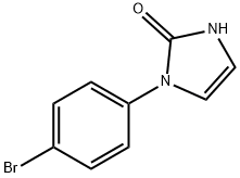 1-(4-Bromo-phenyl)-1,3-dihydro-imidazol-2-one
 Structure