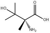 L-Isovaline, 3-hydroxy-3-methyl- (9CI) Structure