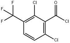 2,6-Dichloro-3-(trifluoromethyl)benzoylchloride Structure