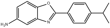 2-(4-ISOPROPYL-PHENYL)-BENZOOXAZOL-5-YLAMINE Structure