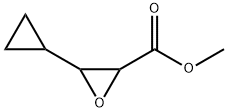 Oxiranecarboxylic acid, 3-cyclopropyl-, methyl ester (9CI) Structure