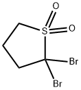 2,3-DIBROMOSULFOLANE 구조식 이미지