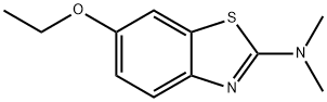 6-ethoxy-N,N-dimethylbenzothiazol-2-amine Structure