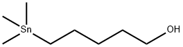 5-(Trimethylstannyl)-1-pentanol Structure