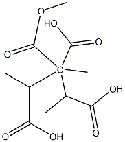 tetramethyl propane-1,2,2,3-tetracarboxylate Structure