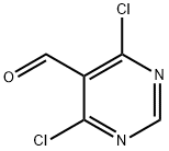 4,6-Dichloro-5-pyrimidinecarbaldehyde 구조식 이미지