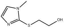 2-[(1-METHYL-1H-IMIDAZOL-2-YL)THIO]ETHAN-1-OL Structure