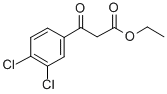 3-(3,4-DICHLORO-PHENYL)-3-OXO-PROPIONIC ACID ETHYL ESTER Structure